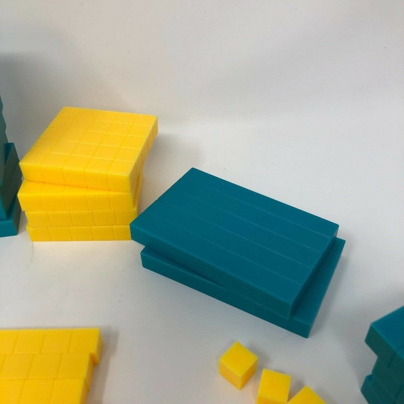 Math Manipulative Student Block Set Algebra Lab 103 Pieces Activity Homeschool - Picture 6 of 11